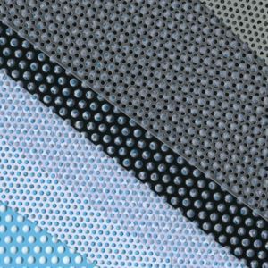 die cut thin flexible perforated plastic