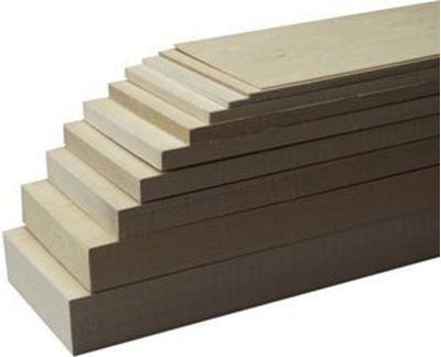 Picture of  Basswood Sheets 3"