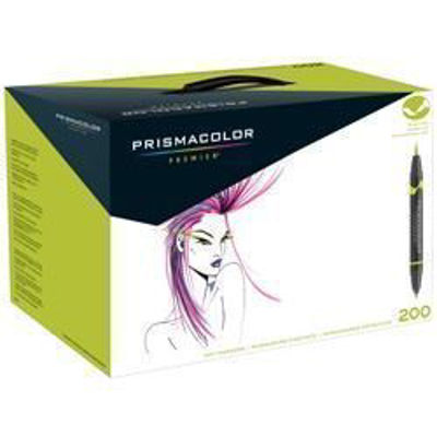 SAPB200PRO 	Prismacolor Brush Marker 200 PRO Color Set