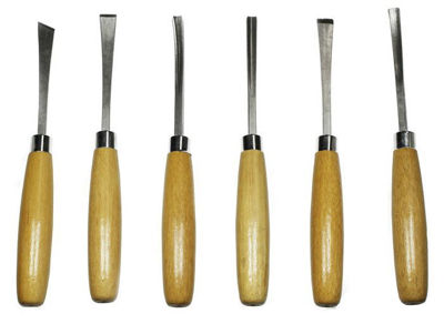 Beginners 6-Piece Wood Carving Set 56011