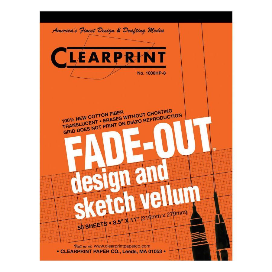 Translucent Architectural Vellum Paper Drafting Sheets 11x17 with