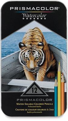 SA4064 Prismacolor Premier Water-Soluble Color Pencil 12 Set 