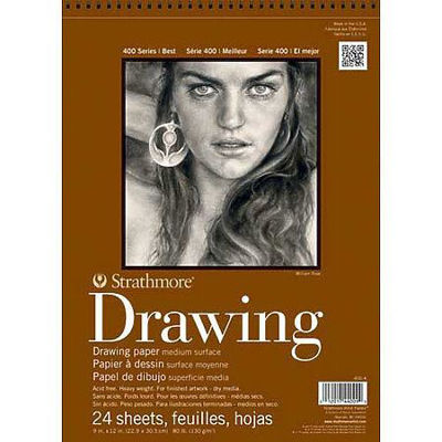 Strathmore Drawing Medium - 9x12, 24 sheets - 80lb