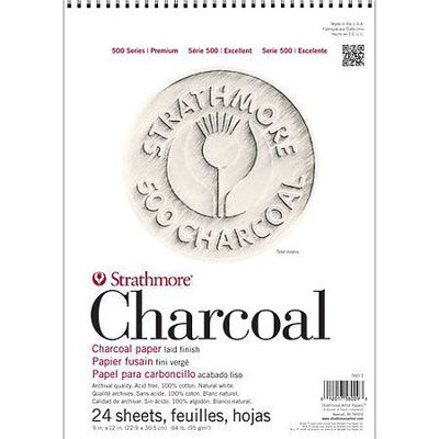 Charcoal Paper Pads – 500 Series