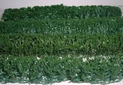 WE00333 	WEESCAPES Green Hedges 5''x3/8''x5/8'' 4pk