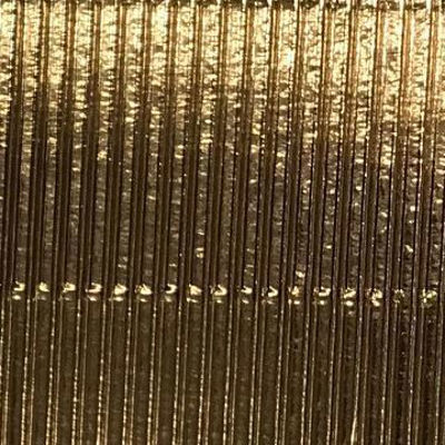 Corrugated Metallic Gold