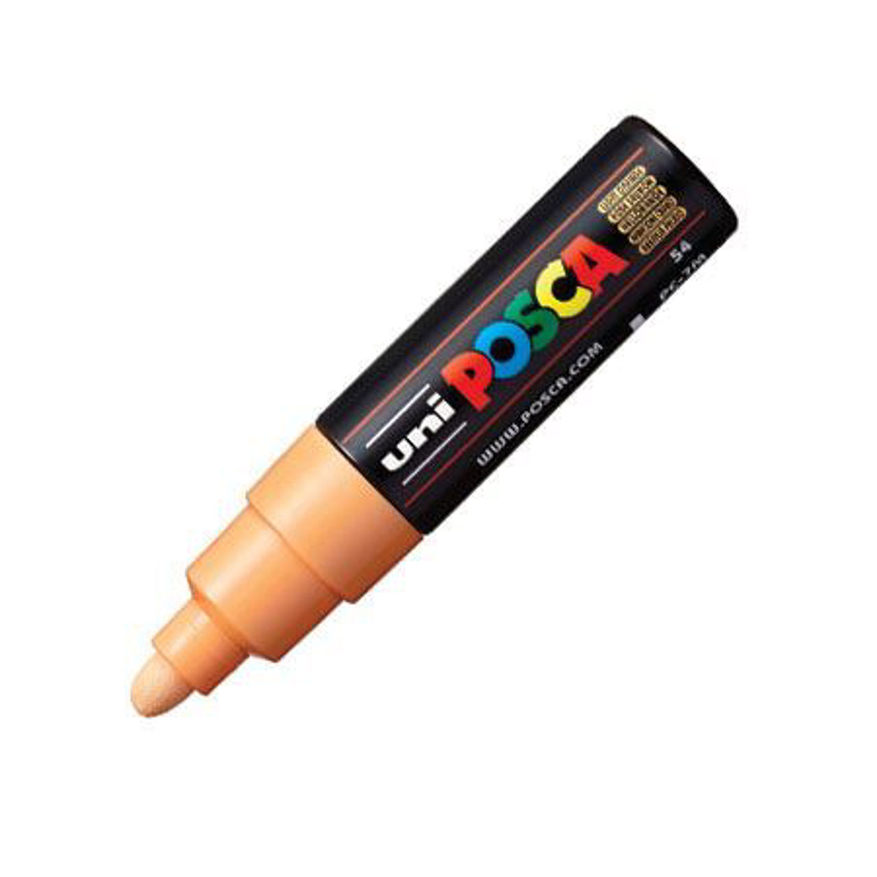 Show details for POSCA PC-7M Broad Bullet Lght Orange Picture of POSCA PC-7M Broad Bullet Lght Orange