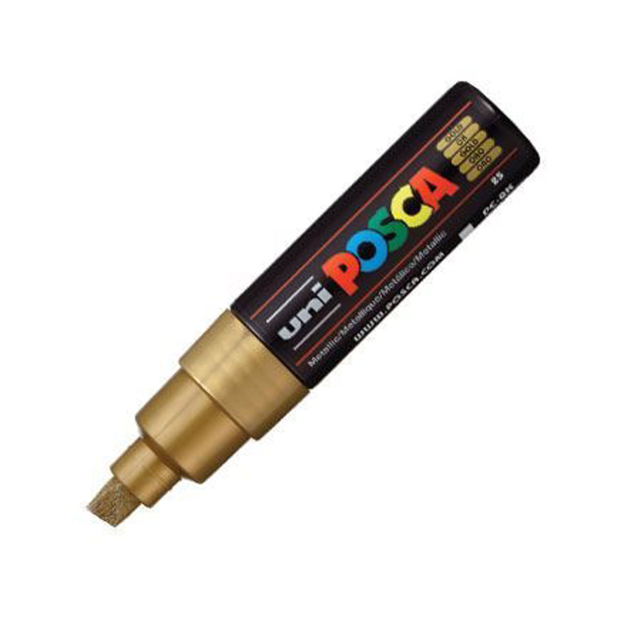 Show details for POSCA PC-8K Broad Gold Picture of POSCA PC-8K Broad Gold