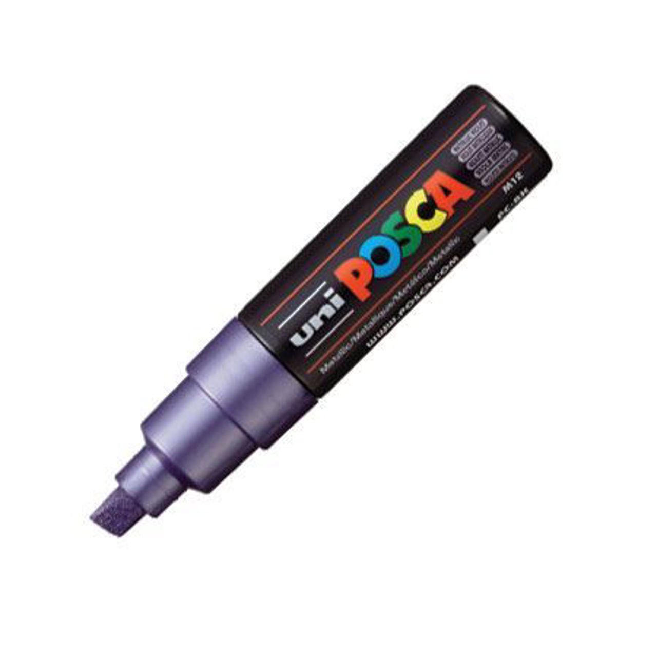 Show details for POSCA PC-8K Broad Metal Violet Picture of POSCA PC-8K Broad Metal Violet