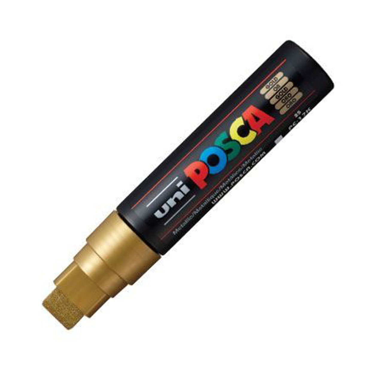 Show details for POSCA PC-17K Xbroad Gold Picture of POSCA PC-17K Xbroad Gold