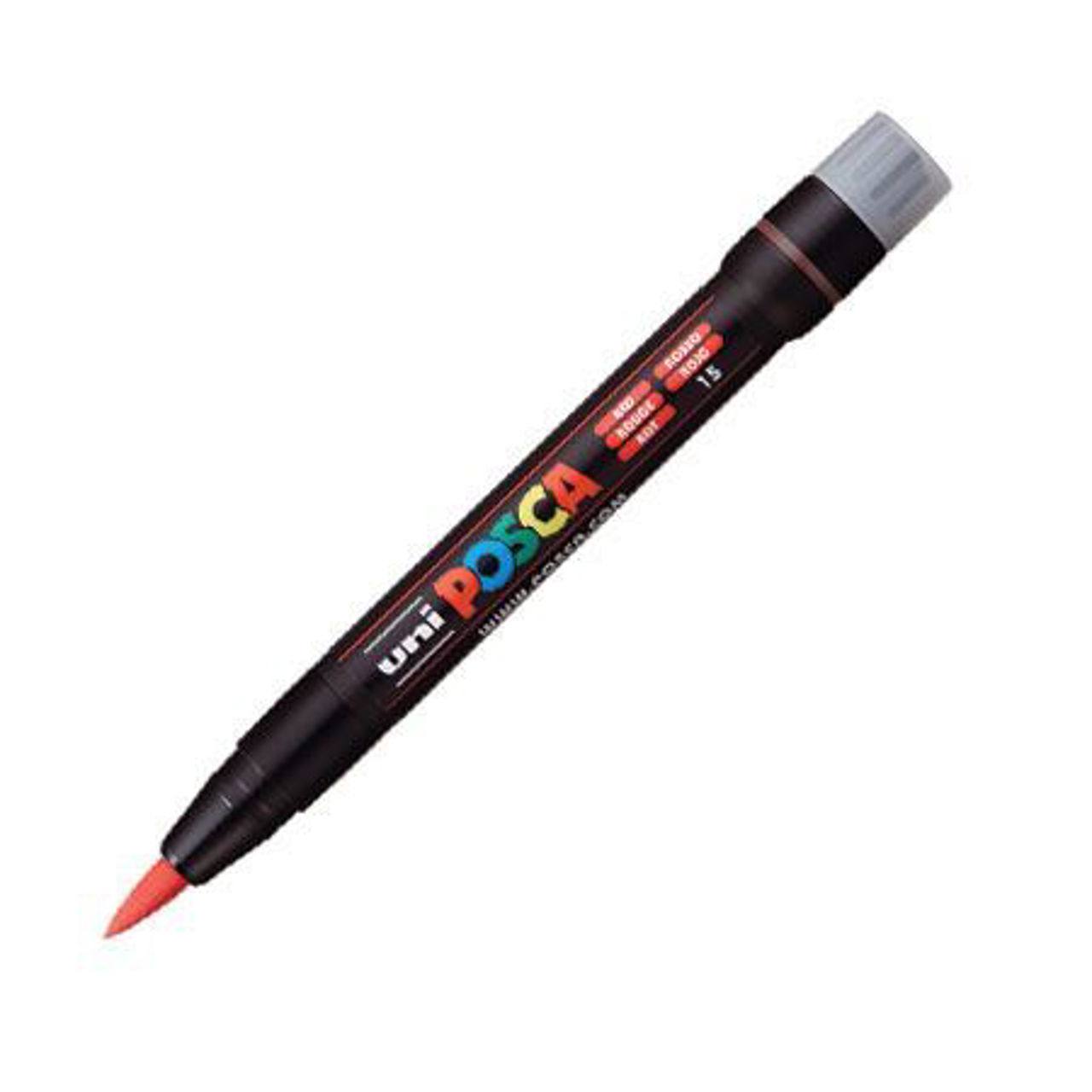 Show details for POSCA PCF-350 Brush Red Picture of POSCA PCF-350 Brush Red
