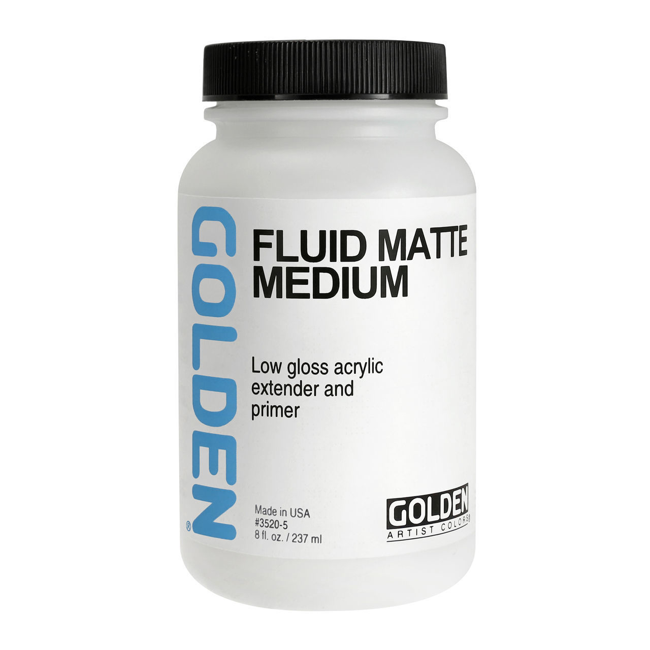 8oz Picture of Golden Fluid Matte Medium
