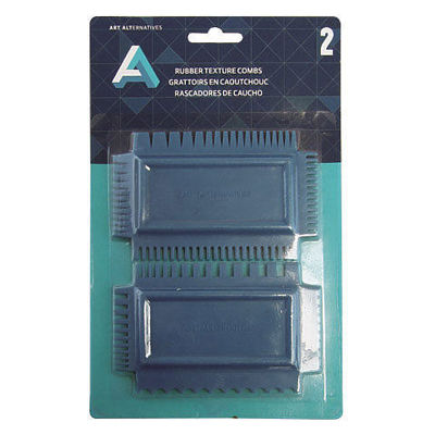 Picture of Art Alternatives Rubber Texture Combs Set