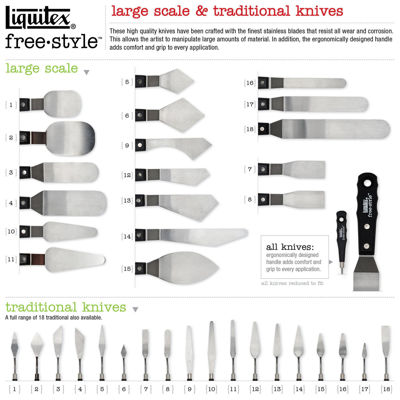 Picture of Liquitex Freestyle Painting Knives