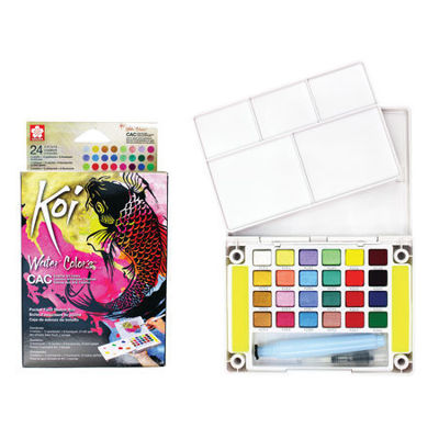 Picture of Koi Watercolor/ Brushes sets