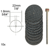 Show products in category Proxxon Fiber Cut off Wheels Picture for category Proxxon Fiber Cut off Wheels