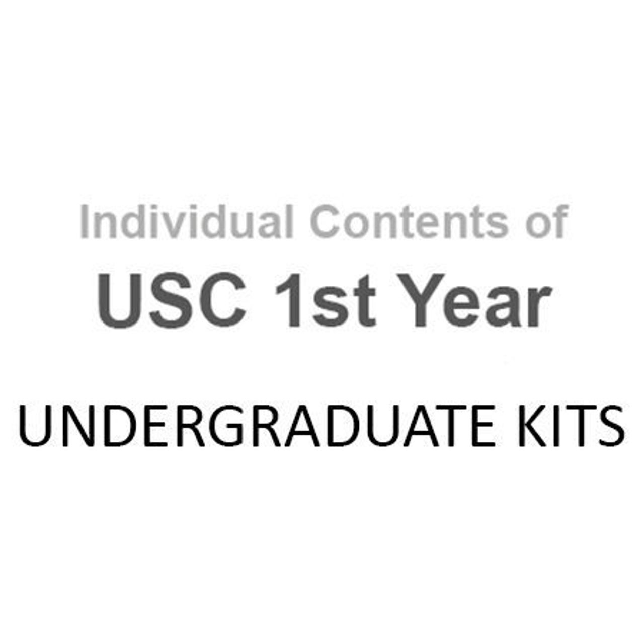 Show details for USC 1st Yr. UNDERGRADUATE Individual Components Picture of USC 1st Yr. UNDERGRADUATE Individual Components