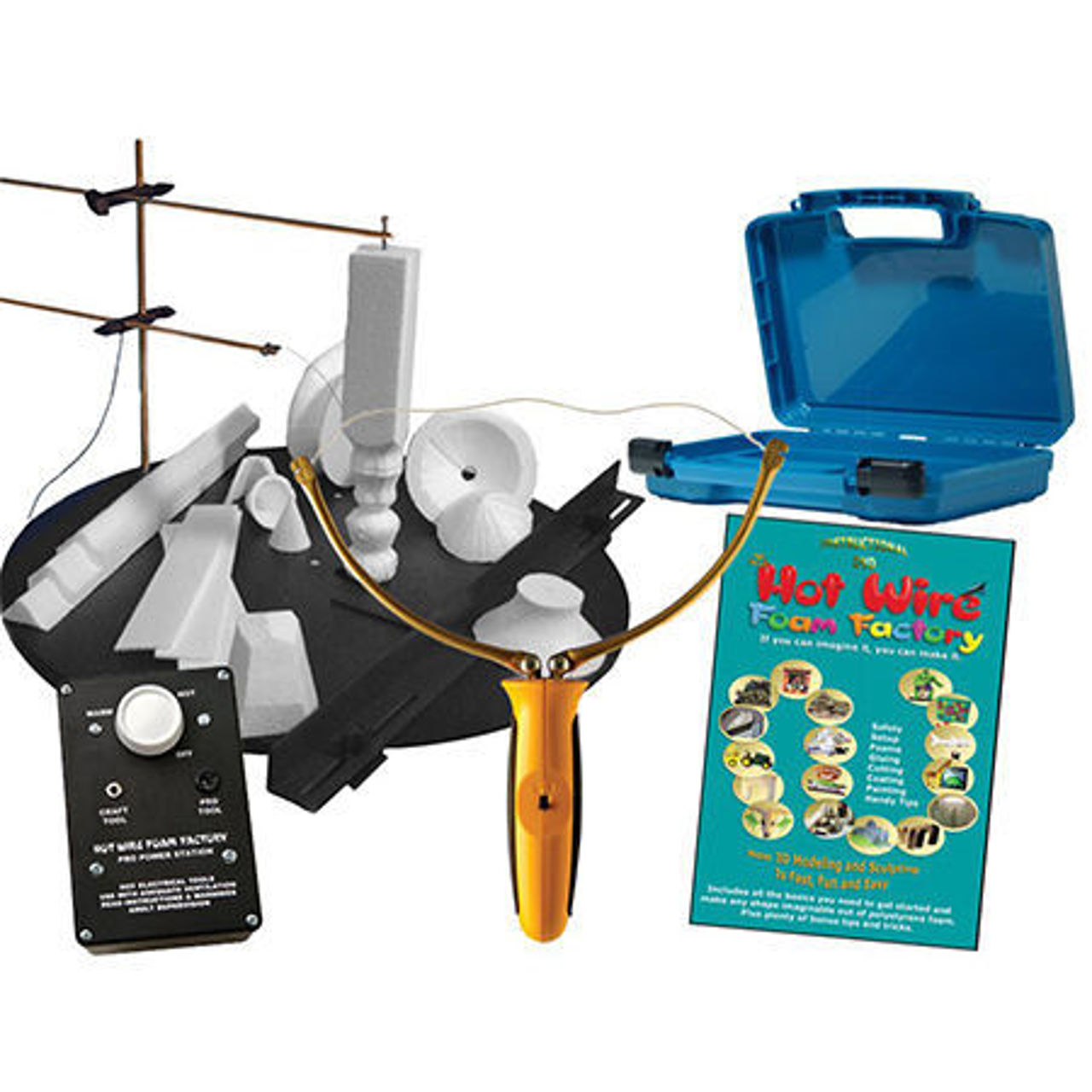 Show details for Hotwire Foam Factory Pro 3D Scroll Table Kit Picture of Hotwire Foam Factory Pro 3D Scroll Table Kit