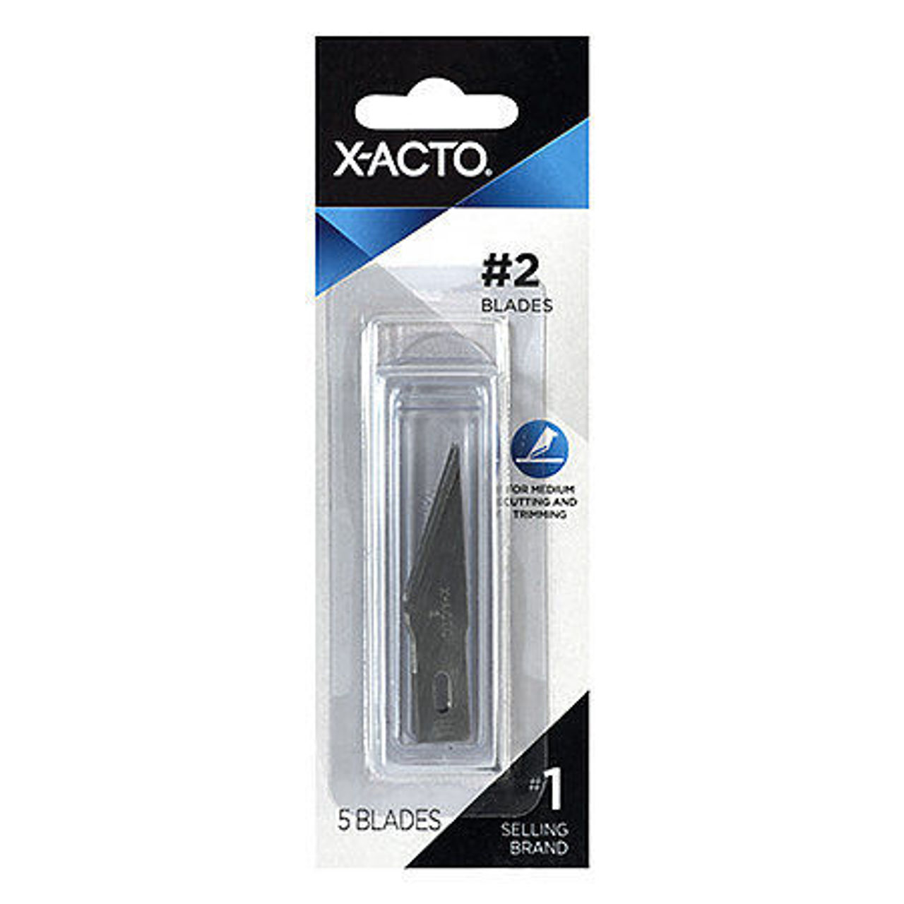 Show details for X-Acto #2 Lg Fine Pt Blade- Bulk Pk Of 100 Picture of X-Acto #2 Lg Fine Pt Blade- Bulk Pk Of 100