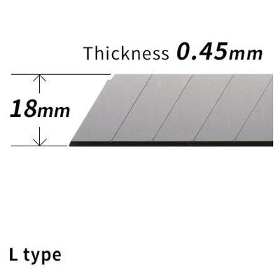 BL-300 Blade For Heavy-Duty Cutter 6pk - 18mm