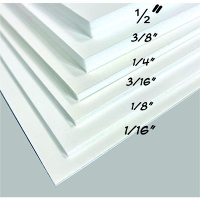 Foamcore sizes