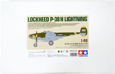 TAM25199	Tamiya 1/48 Lockhead P-38H Lighting