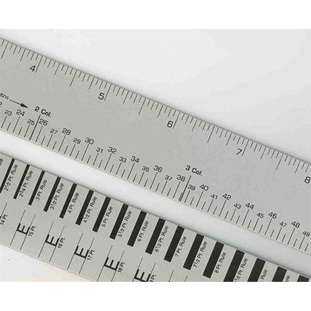 Architects Corner Los Angeles. Alumicolor Rulers
