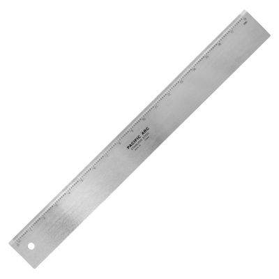 PFSSTE-1018 :Stainless graduated - inch (32nds) 18''