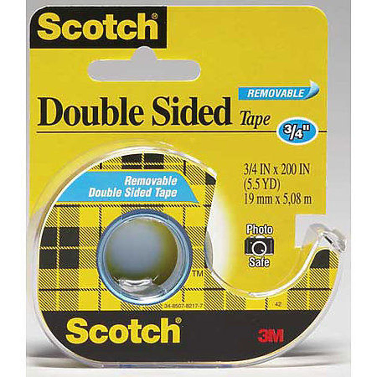 Show details for 3M Double Sided Tape  3/4'' x 200'' -  Removable Picture of 3M Double Sided Tape  3/4'' x 200'' -  Removable