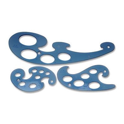 Picture of Helix French Curve Sets